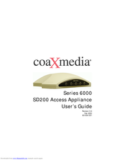 coaXmedia SD200 User Manual