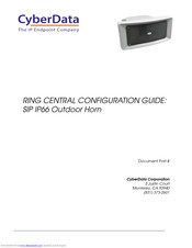 CyberData SIP IP66 Configuration Manual