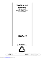 Lombardini LDW 422 SERIES Workshop Manual
