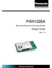 Panasonic PAN1026A Design Manual