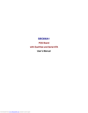 AXIOMTEK SBC856A1 User Manual