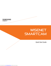 Samsung Wisenet Smartcam SNH-V6431BN Quick Start Manual