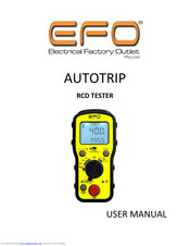 Electrical Factory Outlet AUTOTRIP User Manual