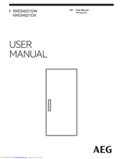 AEG RKE64021DW User Manual