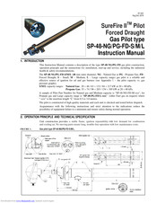 fireye SP-48-NG-FD-L Instruction Manual