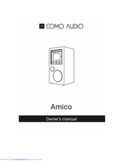 COMO AUDIO Amico Owner's Manual