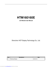 HOT Display Technology HTM160160E User Manual