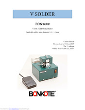 BONKOTE BON-6002 User Manual