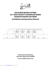 Excalibur Water Systems Superflow Series Installation And Operation Manual
