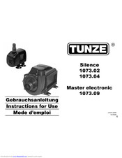 Tunze Silence Instructions For Use Manual