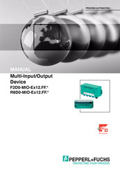 Pepperl+Fuchs FieldConnex R8D0-MIO-Ex12.FF Series Manual