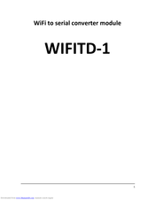 Vetek WIFITD-1 Manual