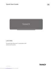 Tannoy LIVE MINI Quick Start Manual