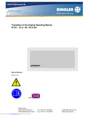 ringler RI 331 D1,5 H IE2 Operating Manual