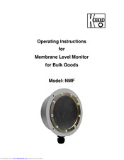 Kobold NMF-FVE Operating Instructions Manual