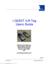 IDENTEC SOLUTIONS i-Q350T User Manual