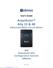 Obvius AcquiSuite Ally 48 User Manual