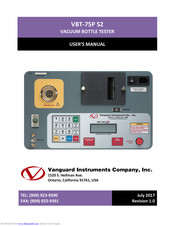 Vanguard Instruments VBT-75P S2 User Manual