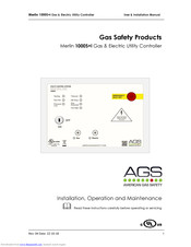 AGS Merlin 1000S+i User & Installation Manual