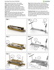 Symmetry TDH14P Assembly Instructions Manual