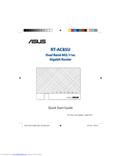Asus RT-AC85U Quick Start Manual
