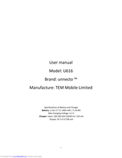 Unnecto U616 User Manual