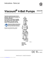 Graco Viscount 24E337 Instructions-Parts List Manual
