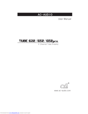 AC-AUDIO Tube G52 Pro User Manual
