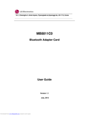 LG MB8811C0 User Manual