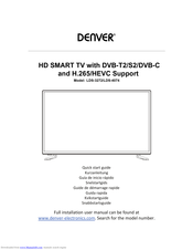 Denver LDS-4074 Quick Start Manual