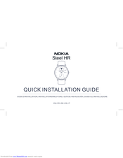 Nokia Steel HR Quick Installation Manual