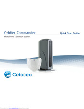 Cetacea Sound Orbiter Quick Start Manual
