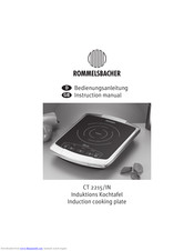 Rommelsbacher CT 2215/IN Instruction Manual