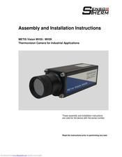 Sensor METIS Vision MV05 Assembly And Installation Instructions Manual