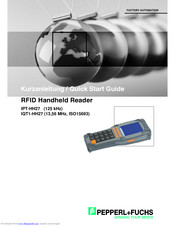 Pepperl+Fuchs IQT1-HH27 Quick Start Manual