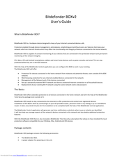 Bitdefender BOXv2 User Manual