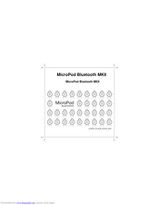 PodSpeakers MicroPod Bluetooth MKII User Manual