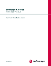 Enterasys K-Series Installation Manual