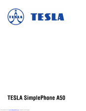 Tesla SimplePhone A50 Manual