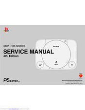 Sony SCPH-100 Series Service Manual