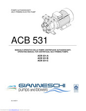 Gianneschi ACB 531 Series Operating Manual
