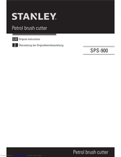 STANLEY SPS-900 Original Instructions Manual