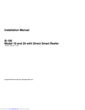 Thermo King B-100-10 Installation Manual