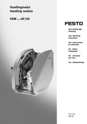Festo HSW-12-AS Operating Instructions Manual