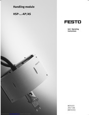 Festo HSW-12-AS Operating Instructions Manual