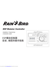 Rain Bird ESP Installation, Programming & Operation Manual