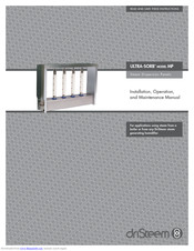 DriSteem ultra-sorb MP Installation, Operation And Maintenance Manual