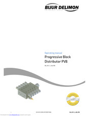 BIJUR DELIMON PVB16 Operating Manual