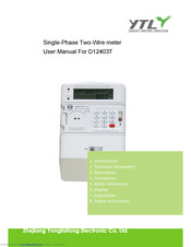 YTL D124037 User Manual