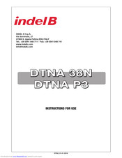 Indel B DTNA 38N Instructions For Use Manual